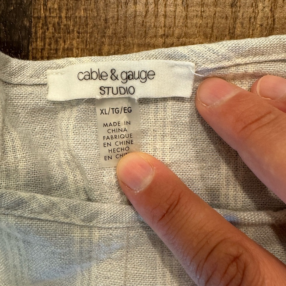 Cable and gauge striped top - Picture 3 of 6